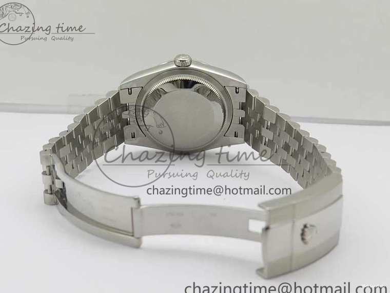 Dial SS Best Roman Jubilee DateJust Edition 126200 1:1 Gray BP Maker 36 Bracelet on 0201